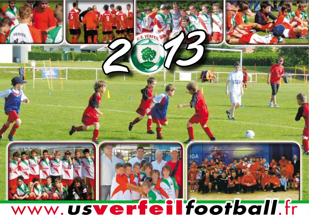 Calendrier 2013 du club US Verfeil football