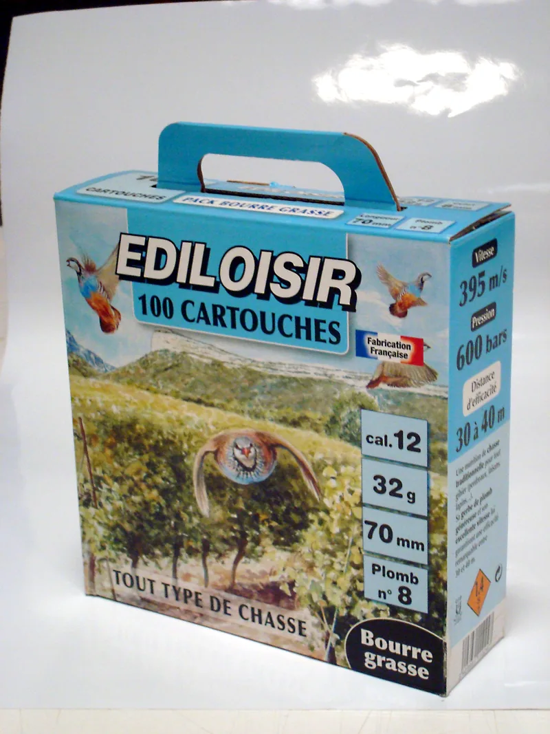 Boîte de cartouches Ediloisir imprimée